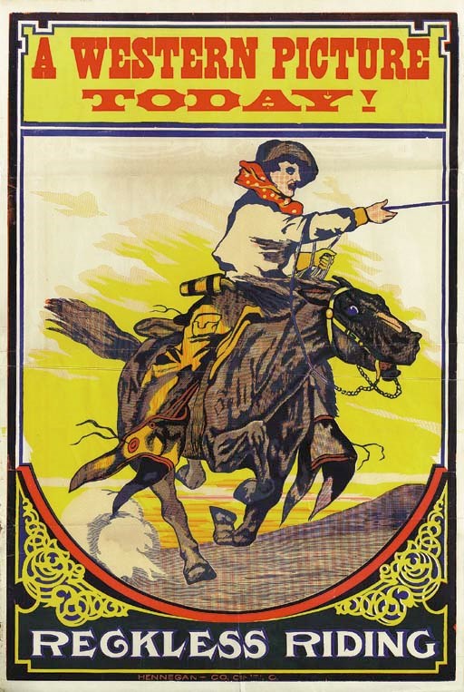 RECKLESS RIDING, CIRCA 1910s