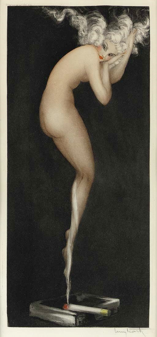 'ILLUSION', AN ETCHING AND DRYPOINT IN COLORS