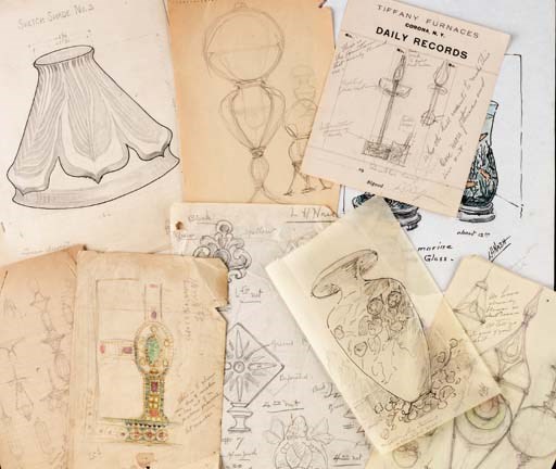 A GROUP OF PENCIL ON PAPER SKETCHES