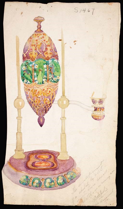 A GROUP OF WATERCOLOR DESIGNS