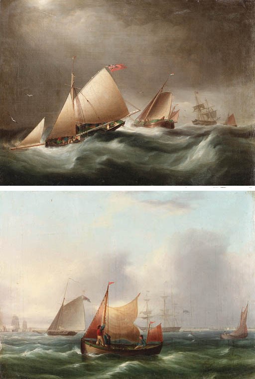James Edward Buttersworth (American, 1817-1894)