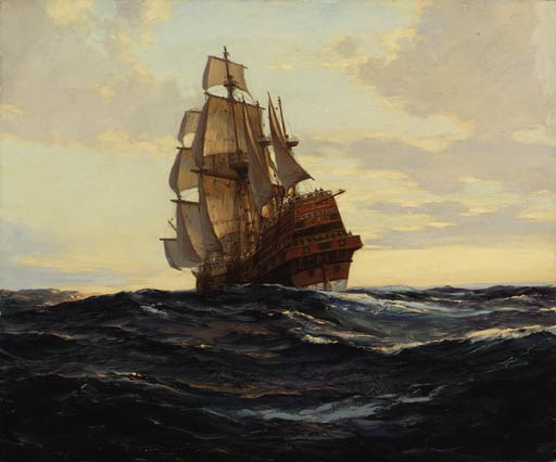 Montague Dawson (British, 1895-1973)