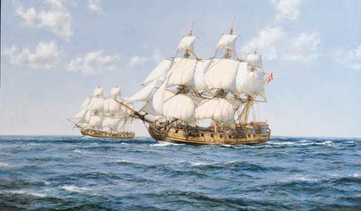 Montague Dawson (British, 1895-1973)