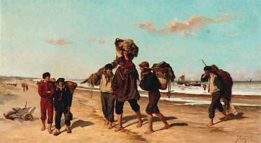 Felix Cogen (Belgian, b.1838)