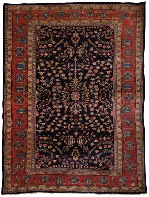 A fine Sarouk carpet