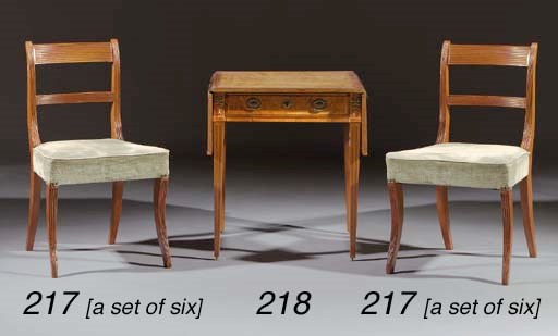 A North European rosewood and satinwood pembroke table