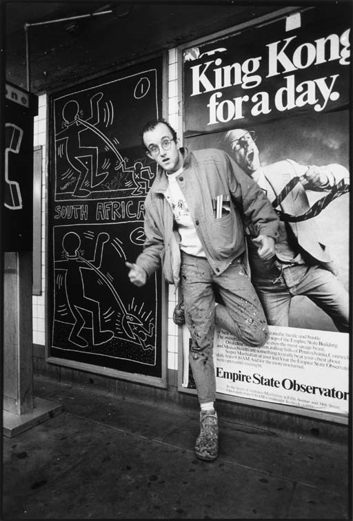 KEITH HARING (1958-1990) AND MARTIN ROY
