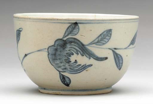 A Blue and White Porcelain Bowl