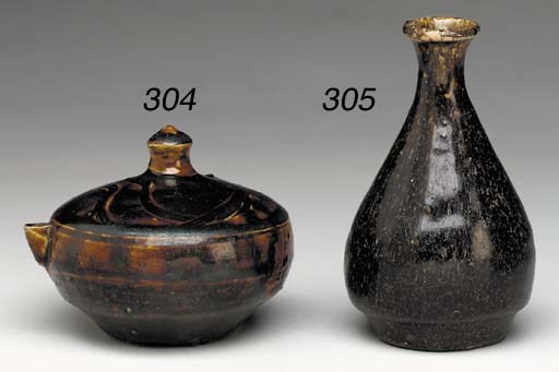 A Brown-Glazed Water Dropper