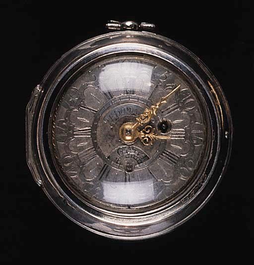 FRANCOIS DOMINIQUE A GENEVÉ. AN UNUSUAL SWISS VERGE POCKET WATCH DEPICTING ADAM AND EVE, CIRCA 1750