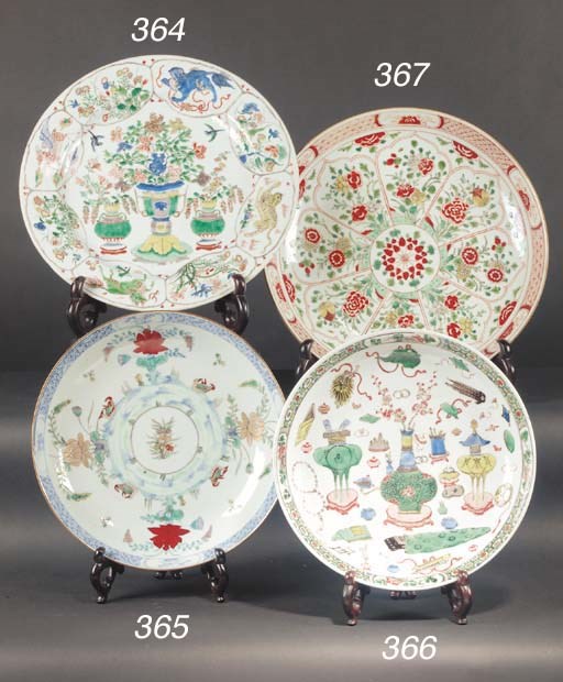 A doucai dish
18th century