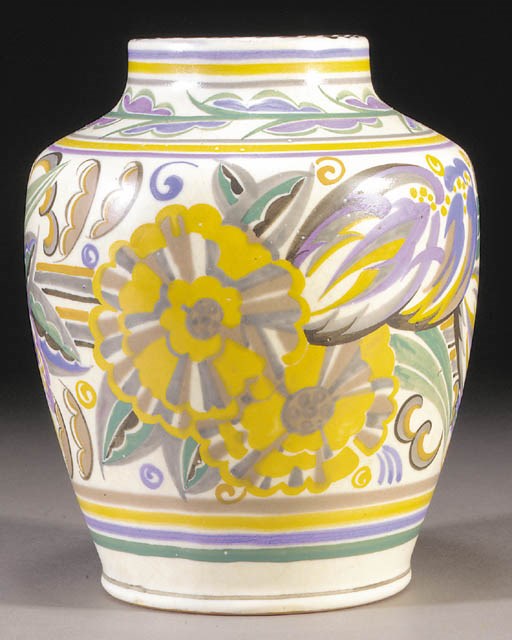 A CSA Poole Pottery vase