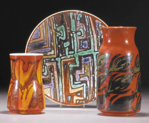 A Poole Pottery Delphis Collection