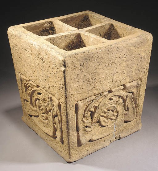 A pair of Compton Pottery stoneware jardinieres