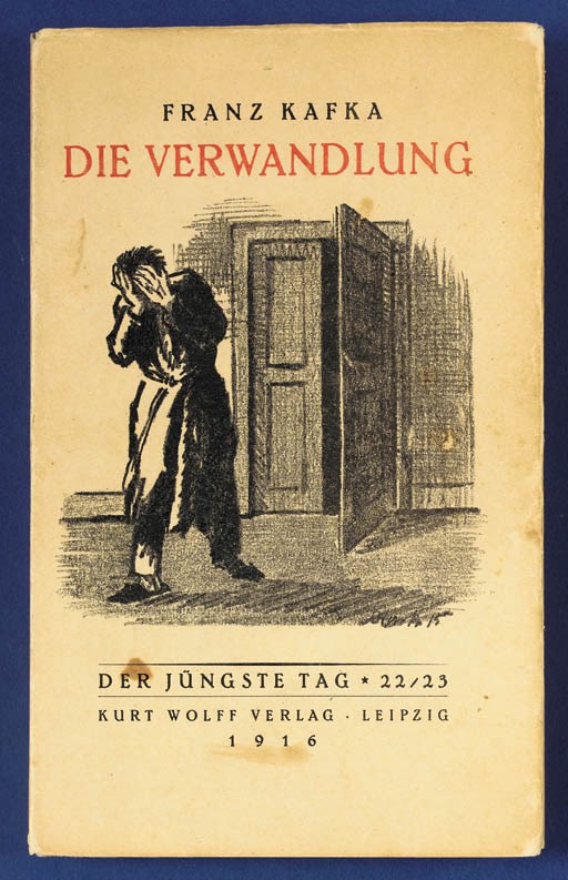 KAFKA, Franz. Die Verwandlung. Leipzig: Kurt Wolff, 1915.