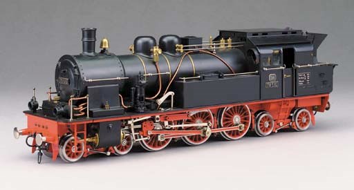 A well constructed Gauge 1 spirit-fired steam model of the DB 4-6-4 (2.C.2) tank locomotive 78 510