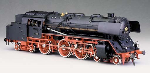 A fine and detailed Gauge 1 spirit-fired steam model of the German DB 4-6-4 (2C2) 'Baureihe' Tank Locomotive No. 62002 kit