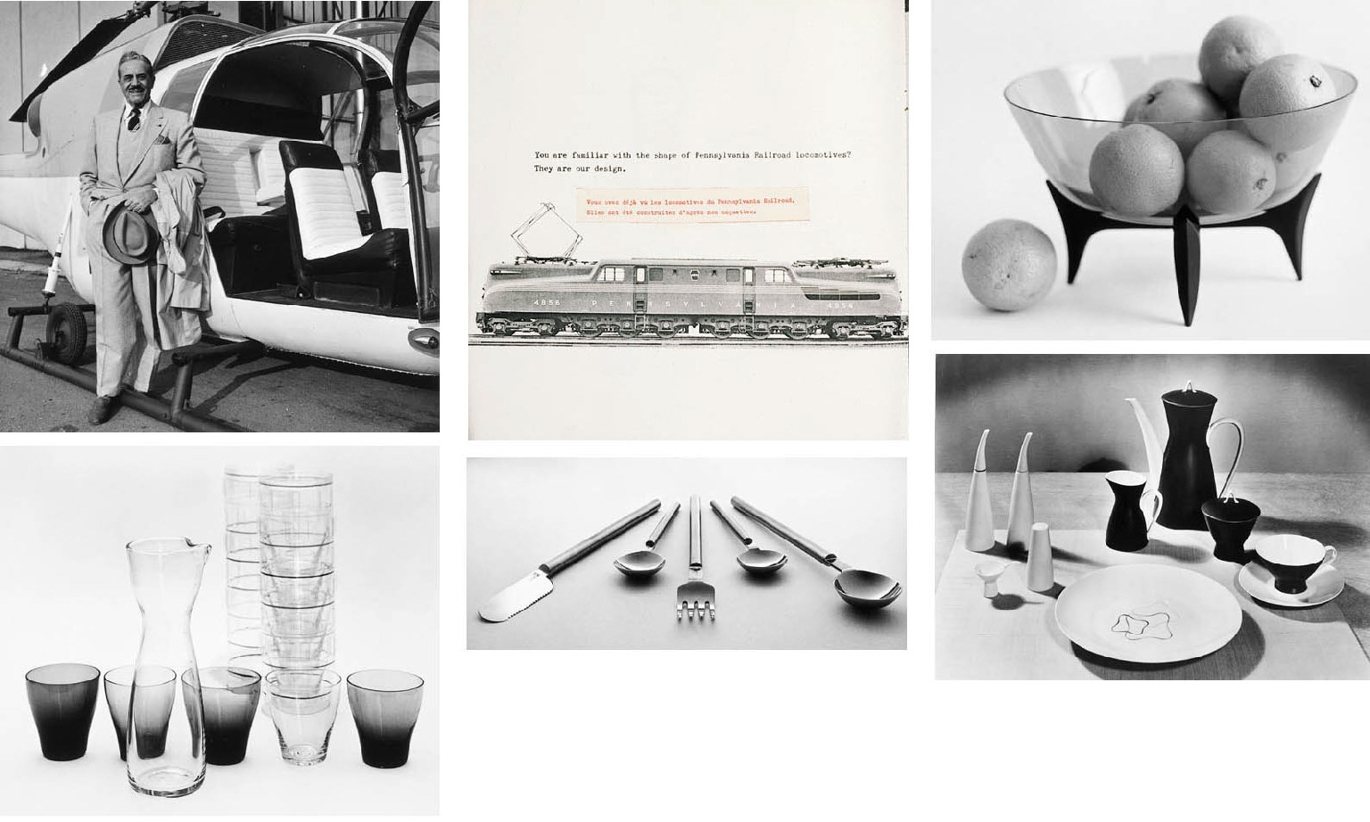 A COLLECTION OF RAYMOND LOEWY EPHEMERA