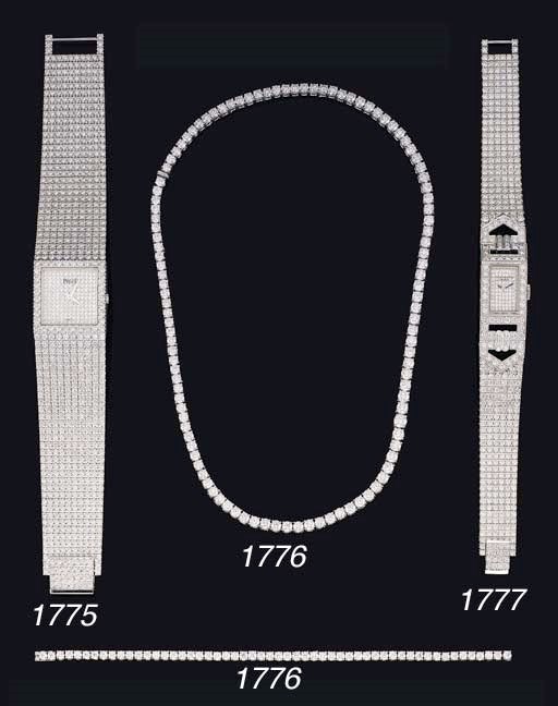 A SUITE OF DIAMOND JEWELLERY
