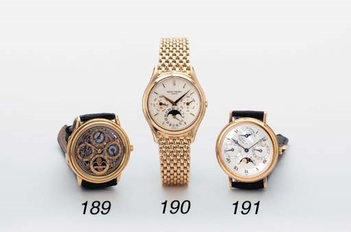 Breguet. A fine 18K gold self-winding perpetual calendar wristwatch with phases of the moon