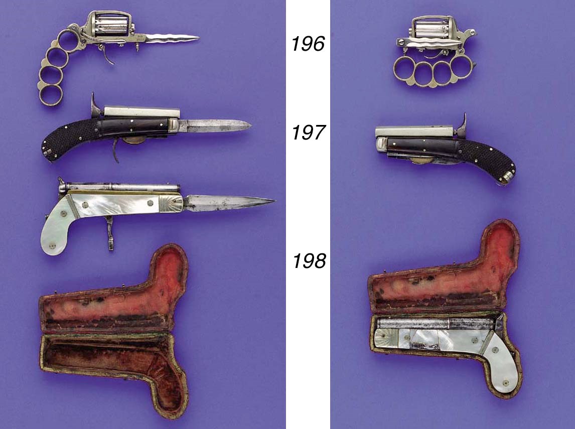 A SCARCE .31 UNWIN & RODGERS POCKET-KNIFE PISTOL, CIRCA 1860
