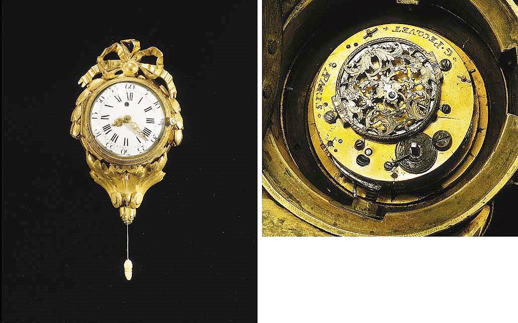 PETIT CARTEL D'ALCOVE D'EPOQUE LOUIS XVI
