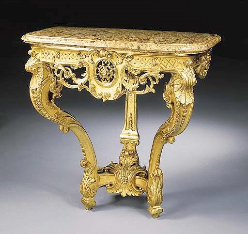 CONSOLE D'EPOQUE REGENCE