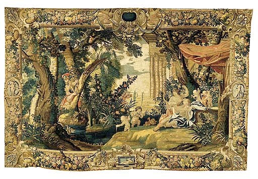TAPISSERIE DE LA TENTURE DE RENAUD ET ARMIDE