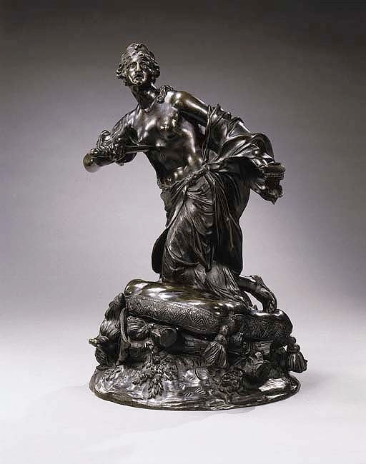 FIGURE EN BRONZE