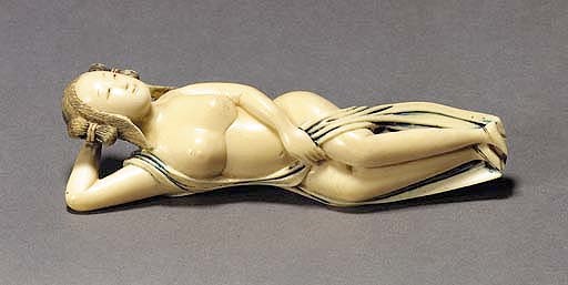 An ivory doctor's model
19th Century