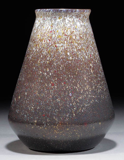 A Monart 'Pumice' vase