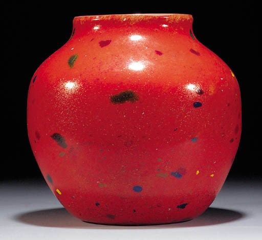 A Monart 'Pumice' shouldered vase
