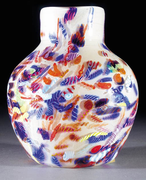 A Monart shouldered vase