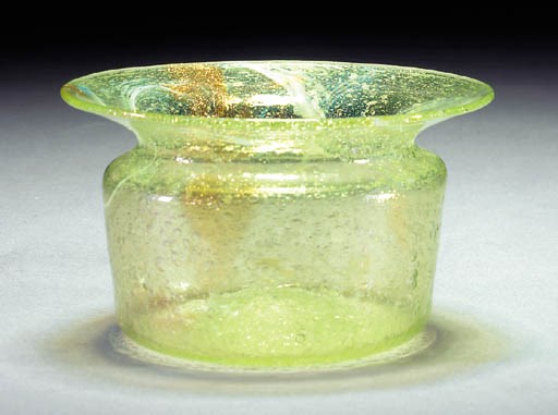 A James Couper & Sons 'Clutha' glass vase