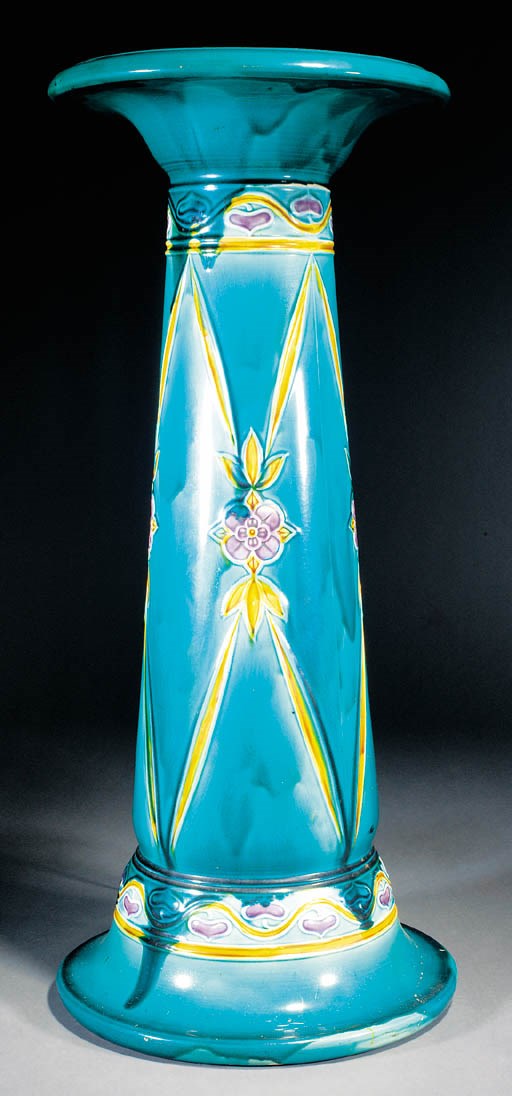 A Minton Secessionist jardiniere stand