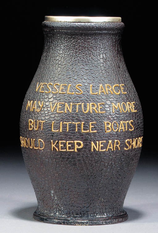 A Doulton Lambeth Slaters Patent stoneware ewer