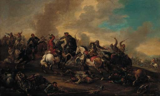 Follower of Jacques Courtois, Il Borgognone