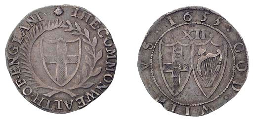 Shilling, 1655 (ESC 993, R2; S.3217), good fine, a very rare date