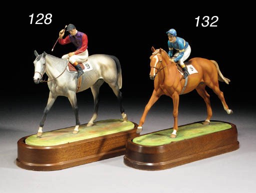 A Royal Worcester model of The Winner