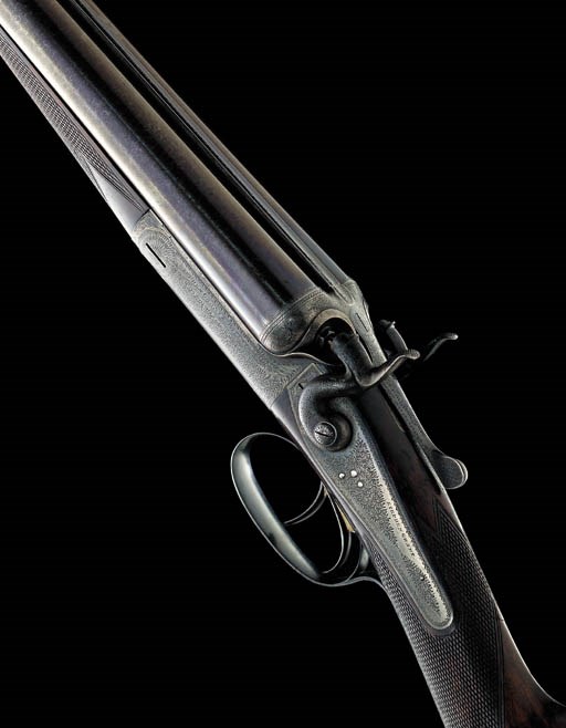 A 12-BORE (2¾IN) HAMMER EJECTOR GUN BY S. GRANT, NO. 4861
