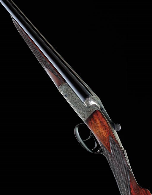A .410 (3IN) 'CROWN XXV' BOXLOCK EJECTOR GUN BY E. J. CHURCHILL, NO. 4615