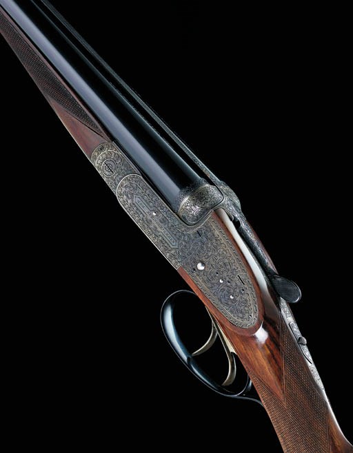 A FINE 20-BORE (2¾IN) SIDELOCK EJECTOR GUN BY J. SPRINGER (VIENNA), NO. 10485