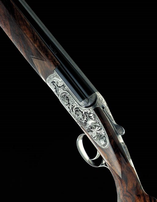 A FINE FAMARS PATENT 20-BORE (2¾IN) SINGLE-TRIGGER 'PEGASUS DE LUXE' OVER-AND-UNDER SIDELOCK EJECTOR GUN BY FAMARS, NO. 1273