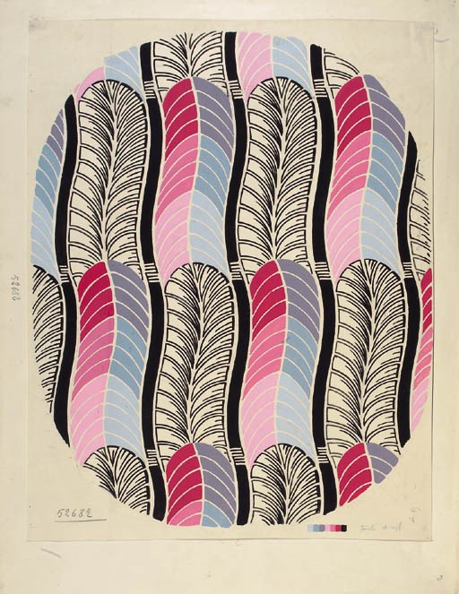 A collection of ten designs by R.Gattiker, 81 Blvd. Bonne Nouvelle, Paris - 1926
See Illustration 	 (10)