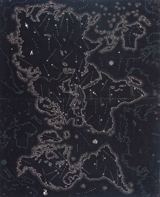 A Map of the World, design 54891 - 1937-1938
See Illustration