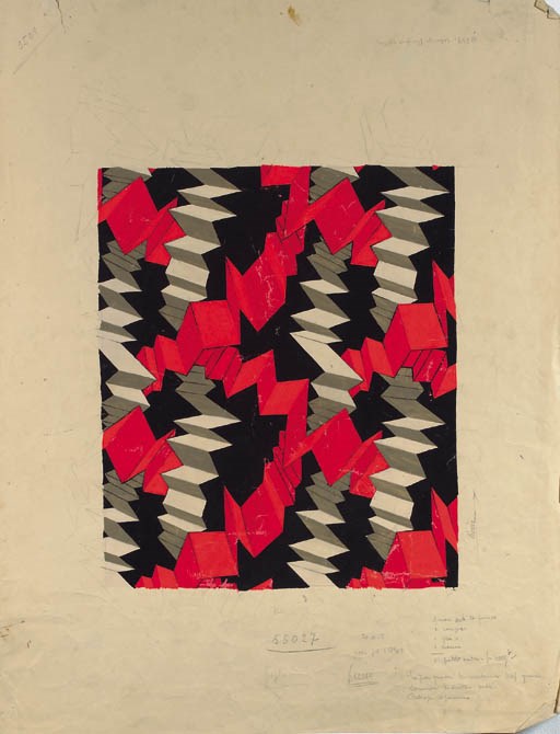 A collection of Avant-Garde designs, two signed Boq - circa 1938 See Illustration of Boq