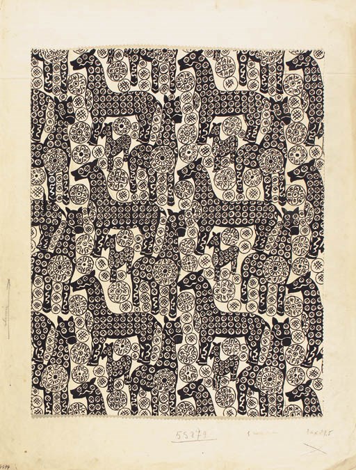 A collection of textile designs - 1944
See Illustration