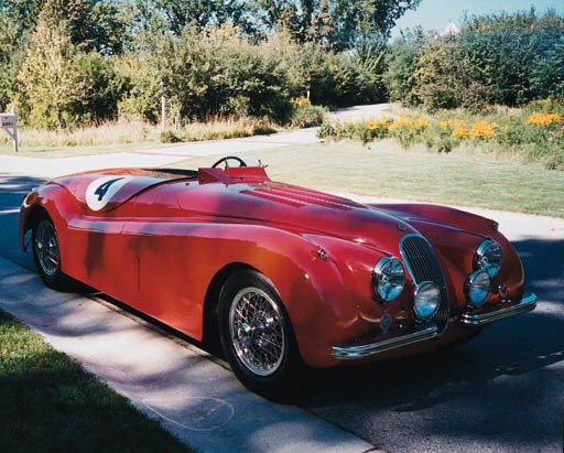 1954 JAGUAR XK 120 SPORTS ROADSTER