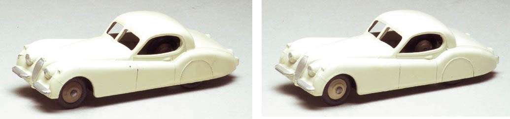 Dinky 157 Jaguar XK 120 Coupés