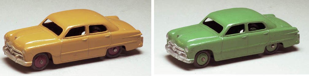 Dinky 139a Ford Fordor Sedans
